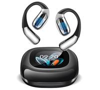 Psadhi AI Translation Earbuds Real Time, LCD Touchscreen Real-Time Translator for 164 Languages & Accents Includes Free Subscription Translation Device Earphones for Travel Business Learning