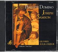 Psalitte Domino (Oeuvres pour Choeur)
