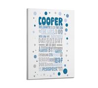 Psalm 1 2-3 Cooper DelightsCanvas Poster Wall Art Poster for Room Living Room Study Aesthetics And DecorationFrame-style 24x36inch(60x90cm)