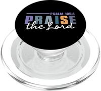 Psalm 106:1 Praise The Lord Women Men Worship Christian PopSockets PopGrip for MagSafe