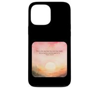 Psalm 118:24 This is the day Lord made rejoice glad faith Case for iPhone 13 Pro Max