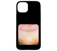 Psalm 118:24 This is the day Lord made rejoice glad faith Case for iPhone 15 Plus
