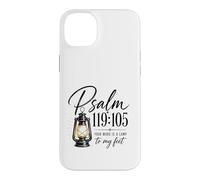 Psalm 119:105 | Lamp to My Feet Christian Design Case for iPhone 14 Plus