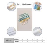 Psalm 126 5 Watercolor Christian Quote Canvas Poster Wall Art Poster Suitable for Room Aesthetics And Decoration Bedroom And Living Room Unframe-style 24x36inch(60x90cm)