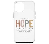 Psalm 130:5 Hope Bible Verse Retro Christian Get Hopes Up Case for iPhone 12/12 Pro
