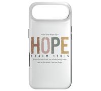 Psalm 130:5 Hope Bible Verse Retro Christian Get Hopes Up Case for iPhone Air