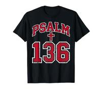 Psalm 136 His Love Endures Forever Christian Scripture T-Shirt