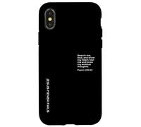 Psalm 139:23, Anti Anxiety, God Is Good, Christian Case for iPhone X/XS