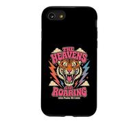 Psalm 19:1 Tiger Heavens Are Roaring Faith Design Case for iPhone SE (2020) / 7/8