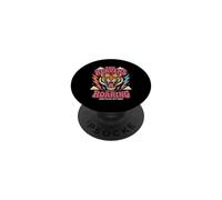Psalm 19:1 Tiger Heavens Are Roaring Faith Design PopSockets Adhesive PopGrip