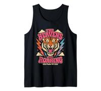 Psalm 19:1 Tiger Heavens are Roaring Faith Design Tank Top
