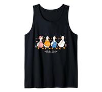 Psalm 23:6 Christian Goodness and Mercy Follow Me Goose Tank Top