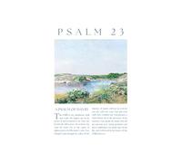 Psalm 23 91 121 Scripture Wall Art The Lord Is My Shepherd Christian Bible Verse Poster Mountain Monet Landscape Painting Prints Home Decor (SKU3,16x24inch=(40x60cm),Unframed)