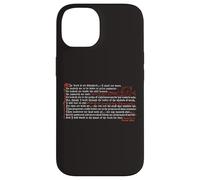 Psalm 23 Bible Christian Gothic Calligraphy Decorative Case for iPhone 14