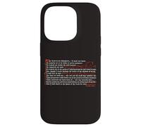 Psalm 23 Bible Christian Gothic Calligraphy Decorative Case for iPhone 14 Pro