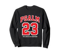 Psalm 23 Bible verse for men women Religious Christian Sweatshirt