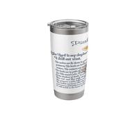 Psalm 23 Christian Bible Scripture - The Lord is My Shepherd Stainless Steel Insulated Tumbler