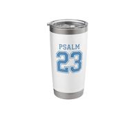 Psalm 23 Christian Scripture Bible Verse Faith Design Stainless Steel Insulated Tumbler
