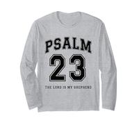 Psalm 23 Christian Varsity The Lord is My Shepherd Verse Long Sleeve T-Shirt