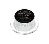 Psalm 23 He Leads Me Beside Still Waters Scripture PopSockets PopGrip for MagSafe