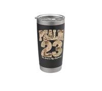 Psalm 23 - The Lord is My Shepherd, Christian Stainless Steel Insulated Tumbler