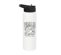 Psalm 23 - The Lord is My Shepherd, Christian Stainless Steel Insulated Water Bottle
