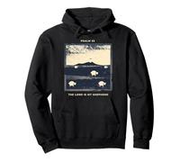 Psalm 23 The Lord Is My Shepherd Christian Verse Pullover Hoodie