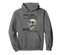 Psalm 3:7 Prayer of Deliverance Faith Design Pullover Hoodie
