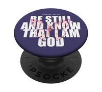 Psalm 46:10 Be Still & Know - Women Girls Butterfly PopSockets Adhesive PopGrip