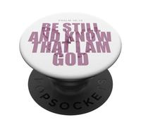 Psalm 46:10 Be Still & Know - Women Girls Butterfly PopSockets Adhesive PopGrip