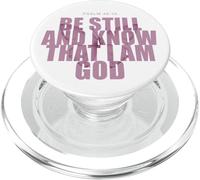 Psalm 46:10 Be Still & Know - Women Girls Butterfly PopSockets PopGrip for MagSafe