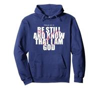 Psalm 46:10 Be Still & Know - Women Girls Butterfly Pullover Hoodie