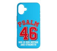 PSALM 46 | God is Our Refuge & Strength | Bible Verse Faith Case for iPhone 16 Plus