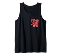 Psalm 46 | God is Our Refuge & Strength (Front & Back) Tank Top
