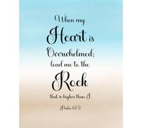 Psalm 61:2 Prayer's notebook