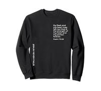 Psalm 73:26, Strength to Encourage You in Hard Times Sweatshirt