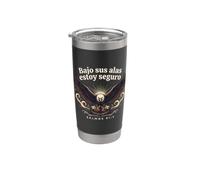 Psalm 91:4 Under His Wings I Am Safe Christian Eagle Stainless Steel Insulated Tumbler