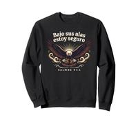 Psalm 91:4 Under His Wings I Am Safe Christian Eagle Sweatshirt