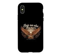 Psalm 91:4 Under His Wings I Am Safe Spanish Christian Case for iPhone X/XS