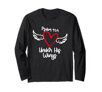 Psalm 91:4 Under His wings Long Sleeve T-Shirt