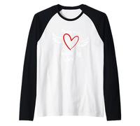 Psalm 91:4 Under His wings Raglan Baseball Tee