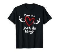 Psalm 91:4 Under His wings T-Shirt