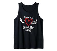 Psalm 91:4 Under His wings Tank Top
