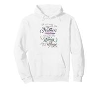 Psalm 91 4 Under His Wings You Will Find Refuge Pullover Hoodie