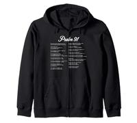 Psalm 91 full text Zip Hoodie