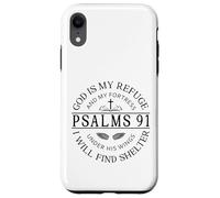 Psalm 91 - God Is My Refuge Case for iPhone XR