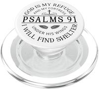 Psalm 91 - God Is My Refuge PopSockets PopGrip for MagSafe