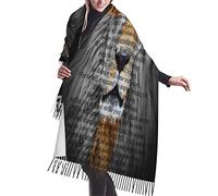 Psalm 91 He Will Call Upon Me And I Will Answer Verse Ready Crosses Lion Scarves With Tassel Warm Women Tassel Shawl Lightweight Fringed Scarves