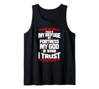 Psalm 91 My Refuge My Fortress Tank Top