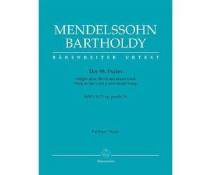 Psalm 98 (Singet dem Herrn / Sing to the Lord) Op.post.91 (Full Score) Mixed Voi